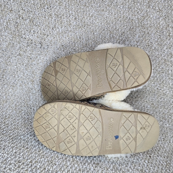 Leopard Print Bearpaw Slippers Size 7 - Picture 5 of 5